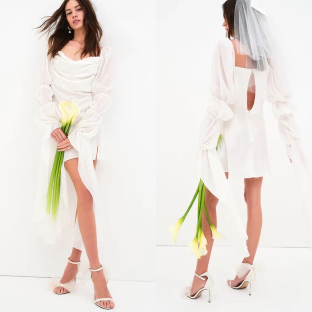 NWT | For Love & Lemons The Willow Mini Dress Size XL